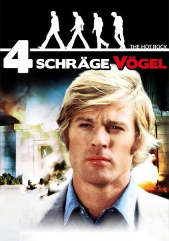 Vier schräge Vögel