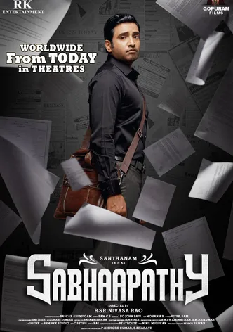 Sabhaapathy poster