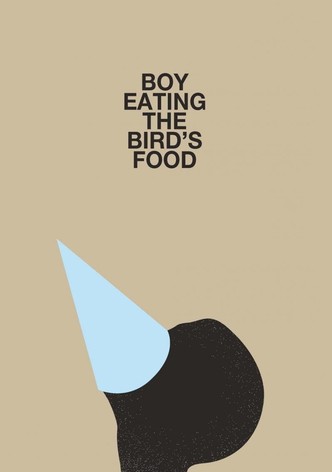 Boy Eating the Bird's Food