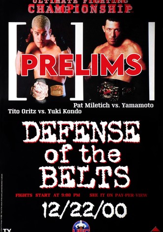 UFC 29: Defense of the Belts - Prelims