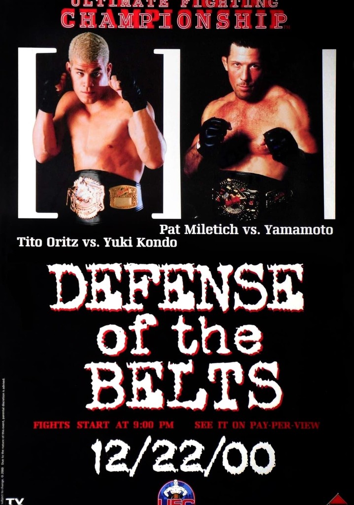 UFC 29: Defense of the Belts