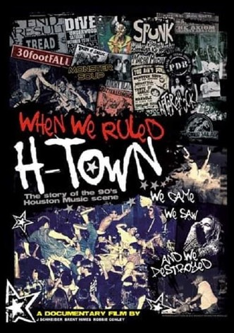 When We Ruled H-Town