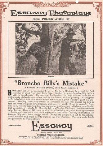 Broncho Billy's Mistake