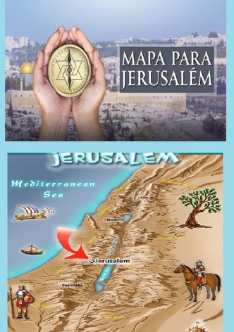 Mapa Para Jerusalém
