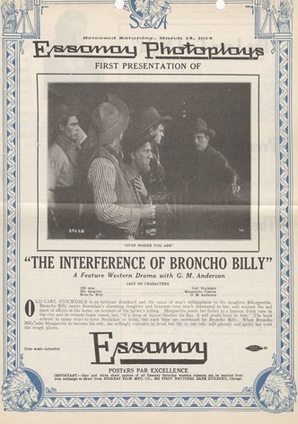 The Inference of Broncho Billy