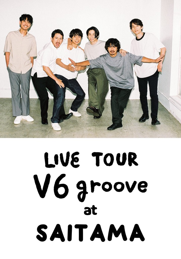 LIVE TOUR V6 groove at Saitama