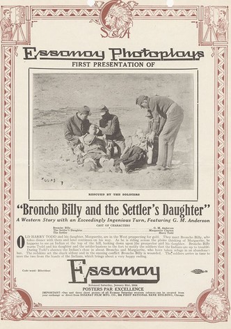 Broncho Billy and the Settler's Daughter