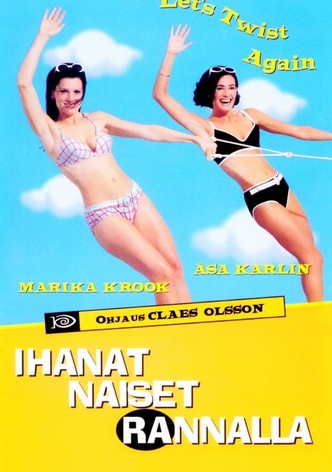 Ihanat naiset rannalla