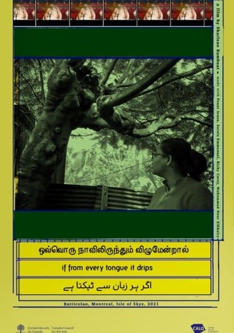 If From Every Tongue it Drips