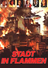 Stadt in Flammen