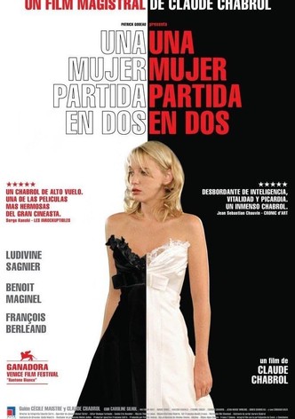 Una chica cortada en dos