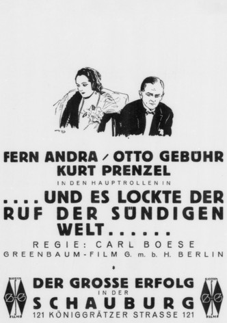 ...und es lockt ein Ruf aus sündiger Welt