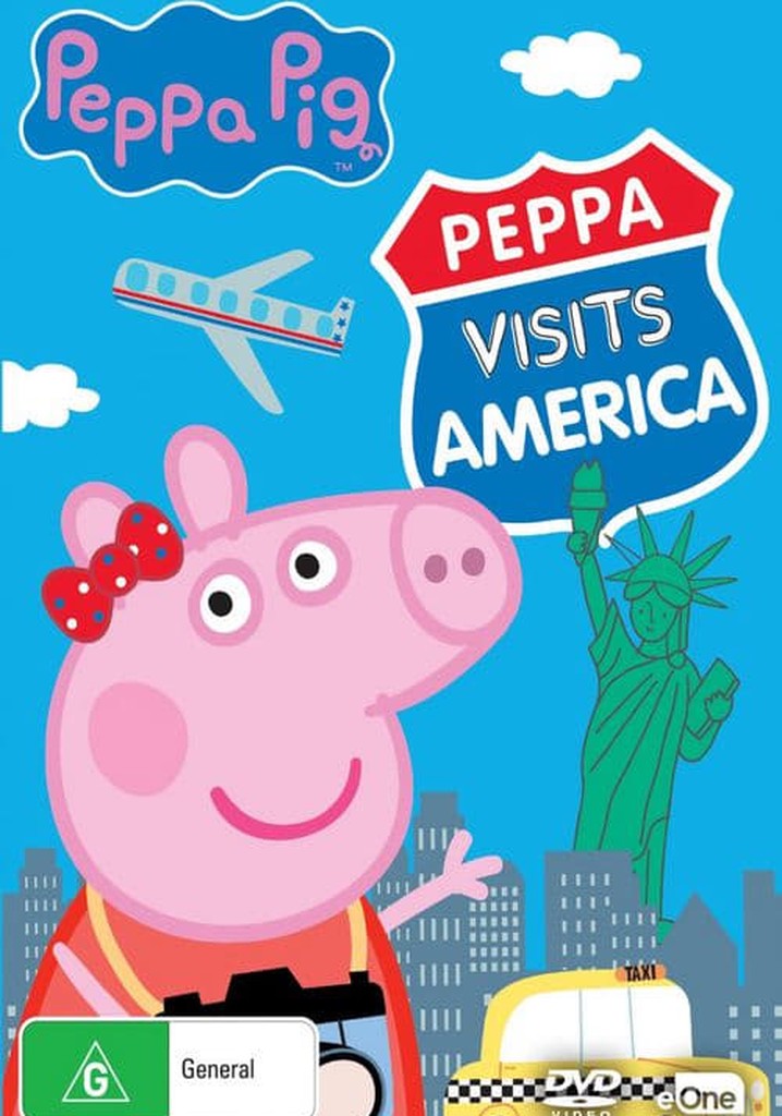 Peppa Flying To America 🇺🇸  Peppa Pig Official Full Episodes 