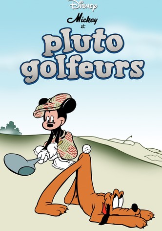 Mickey et Pluto Golfeurs