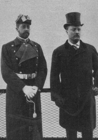 Arrival of Prince Henry (of Prussia) and President Roosevelt at Shooter's Island