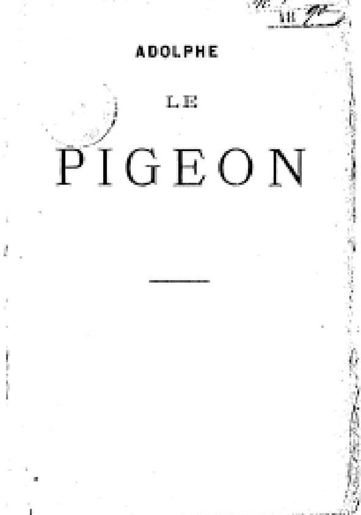 Adolphe Le Pigeon