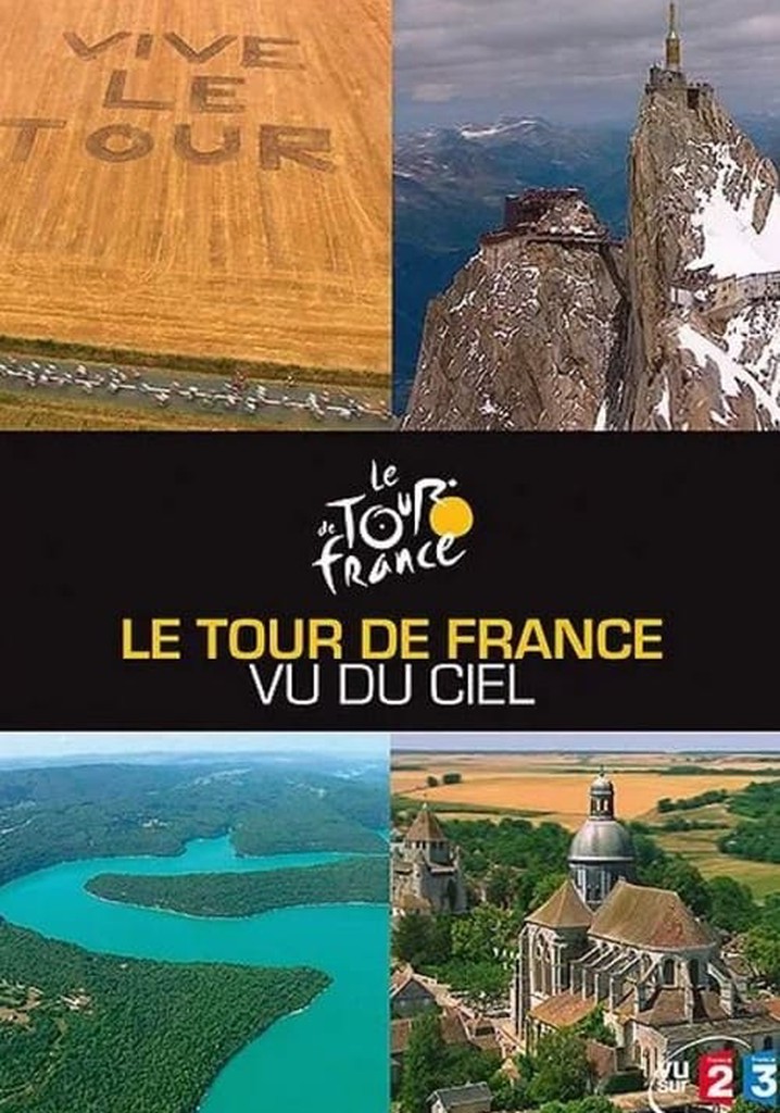 Le Tour de France vu du ciel