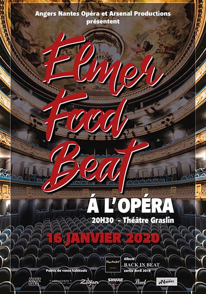 Elmer Food Beat à l'Opéra