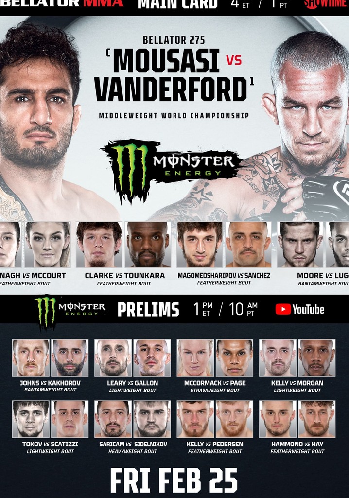 Bellator 275: Mousasi vs. Vanderford