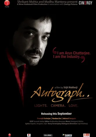 Autograph poster