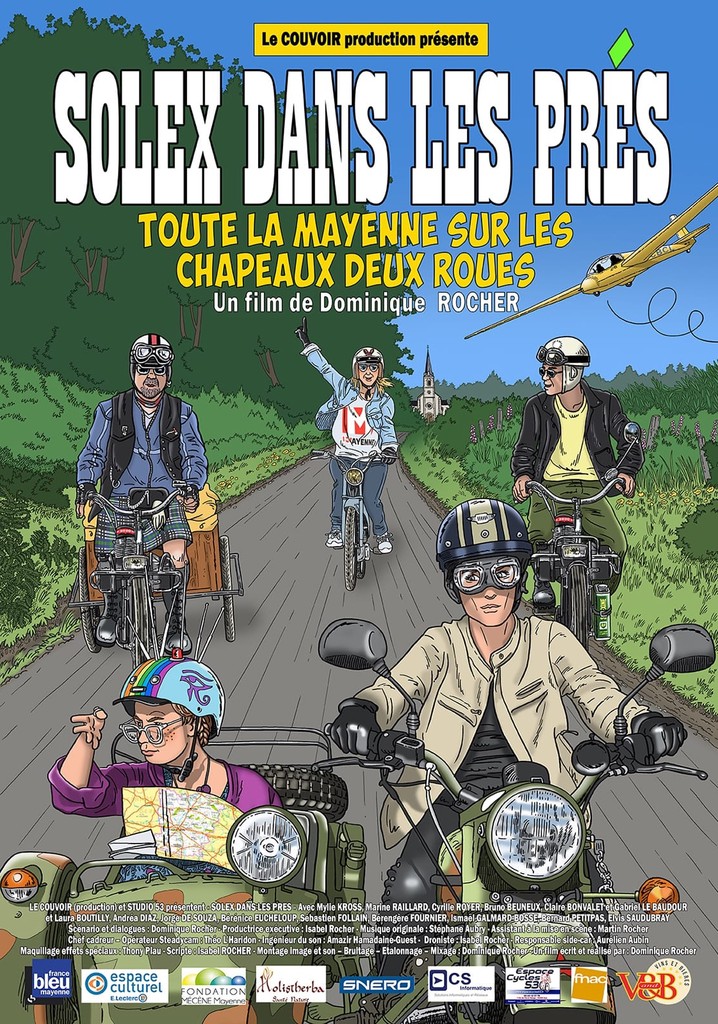 Solex dans les prés