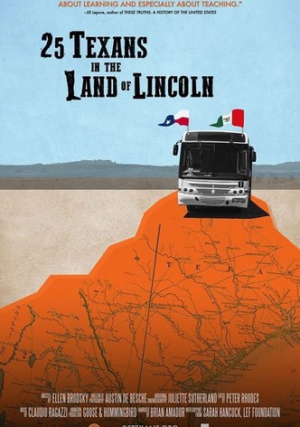 25 Texans in the Land of Lincoln