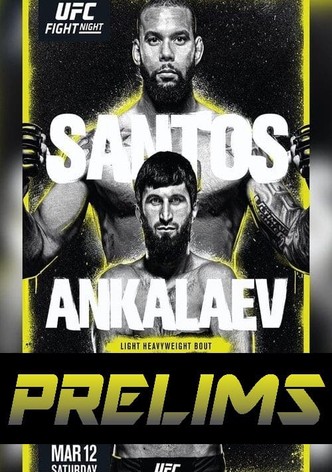 UFC Fight Night 203: Santos vs. Ankalaev - Prelims