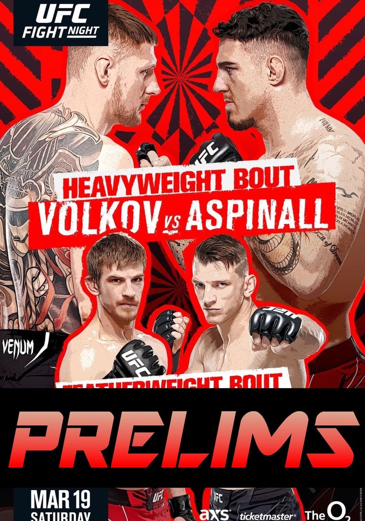 UFC Fight Night 204: Volkov vs. Aspinall - Prelims