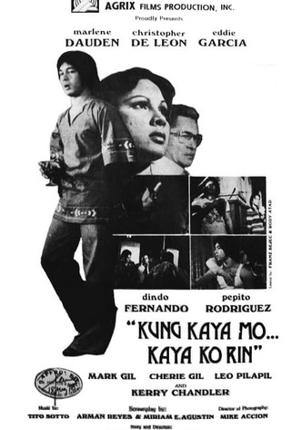 Kung kaya mo, kaya ko rin