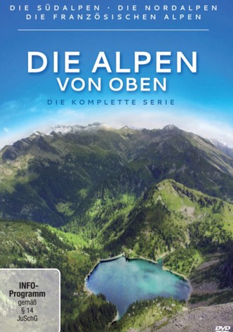 Die Alpen von Oben