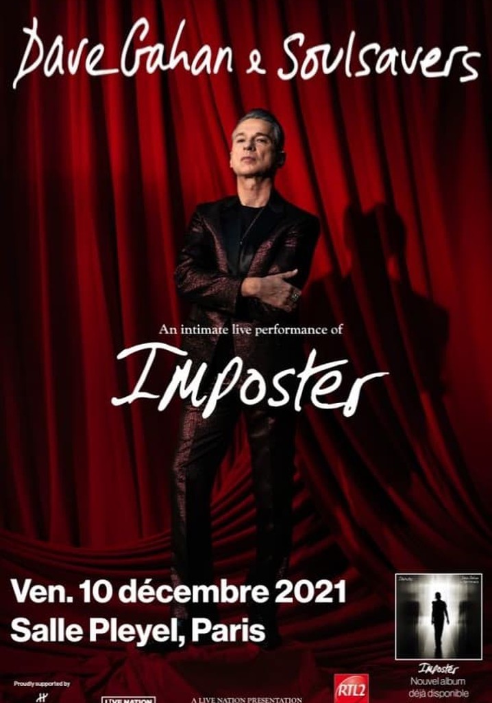 Dave Gahan & Soulsavers : Salle Pleyel, Paris