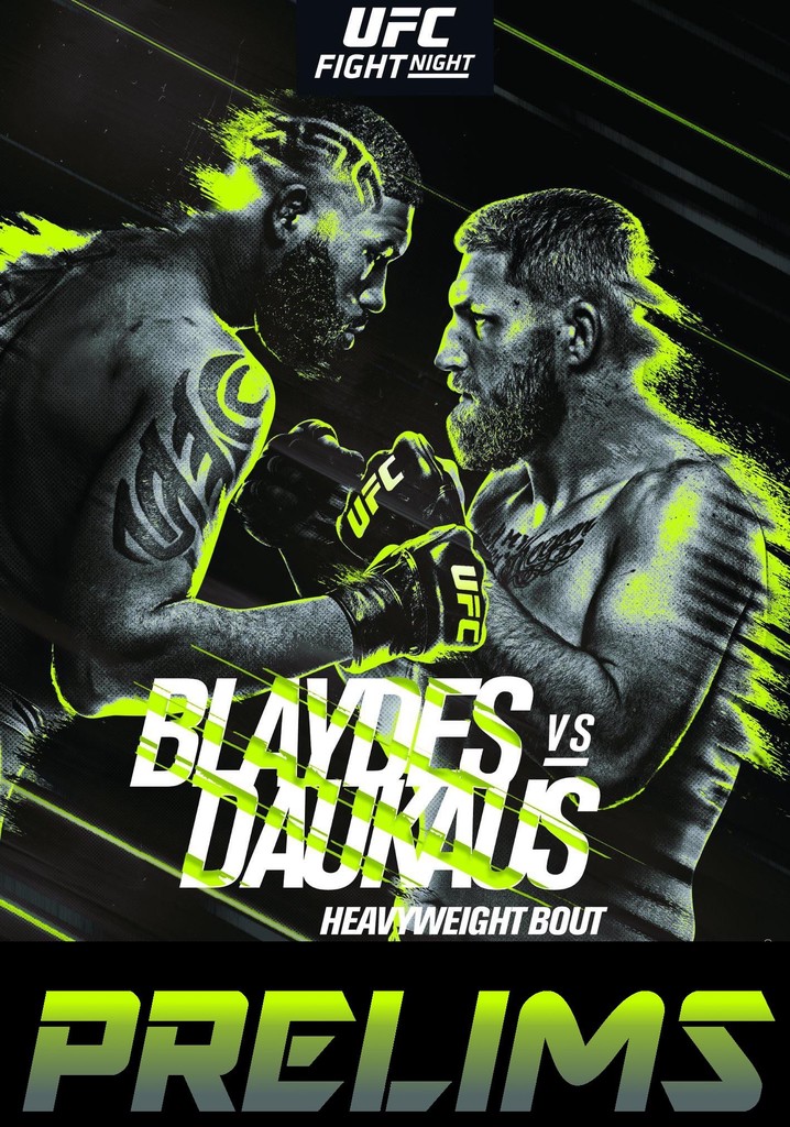 UFC on ESPN 33: Blaydes vs. Daukaus - Prelims
