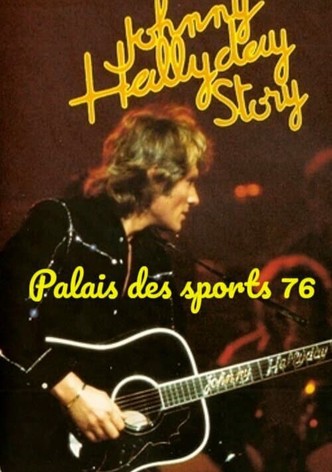 Johnny Hallyday au palais des sports