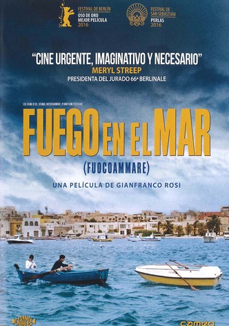 Fuego en el mar