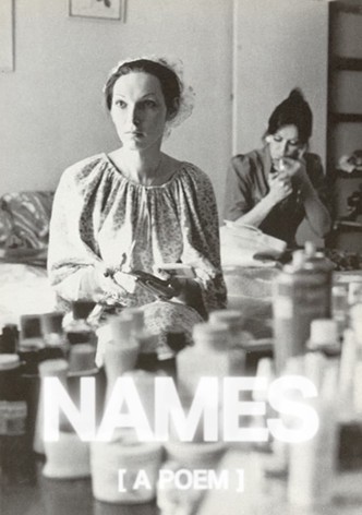 names [a poem]