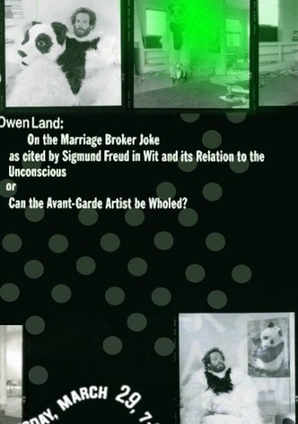 On the Marriage Broker Joke as Cited by Sigmund Freud in Wit and Its Relation to the Unconscious, or Can the Avant-Garde Artist Be Wholed?