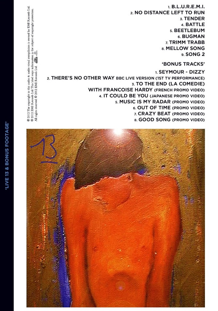 Blur: Live 13 & Bonus Footage