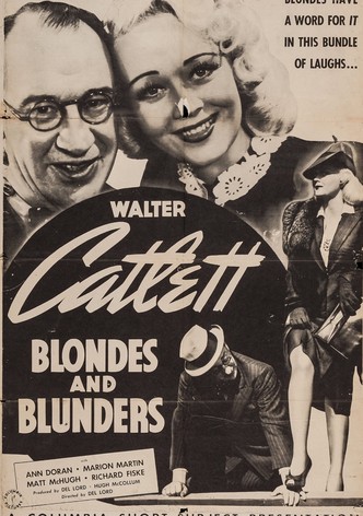 Blondes and Blunders
