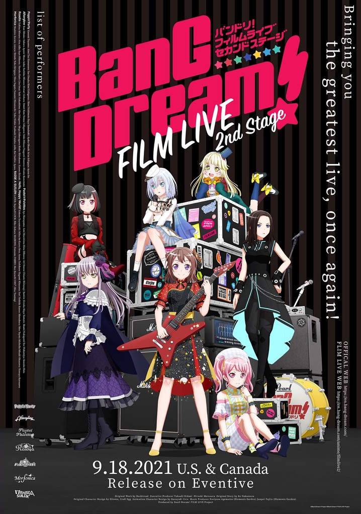 BanG Dream! Film Live 2nd Stage｜CATCHPLAY+ Watch Full Movie