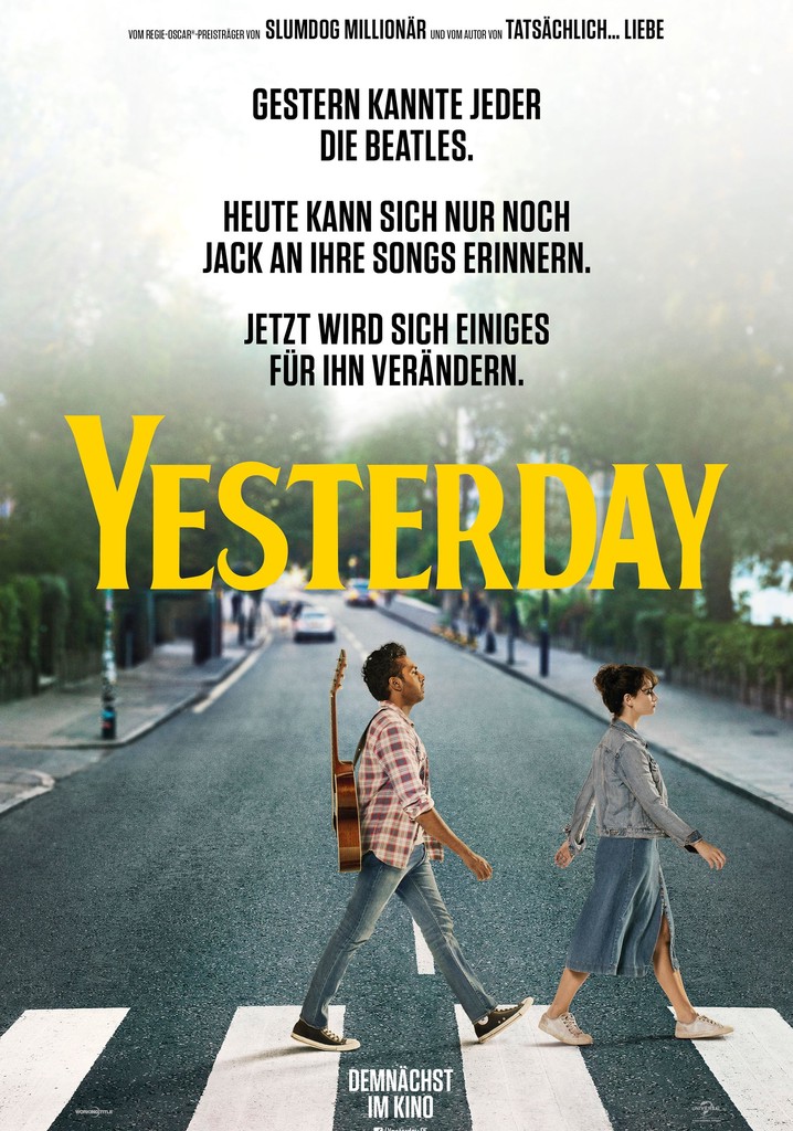 Yesterday Film Jetzt online Stream finden und anschauen