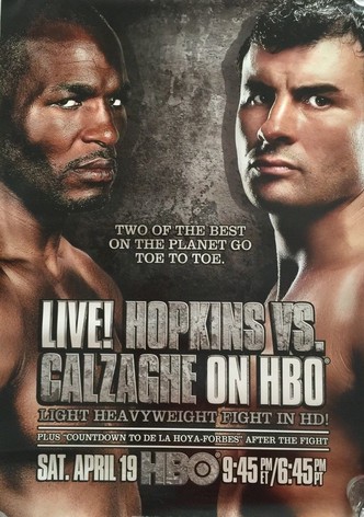 Bernard Hopkins vs. Joe Calzaghe