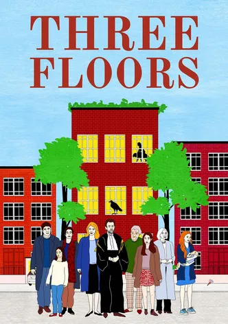 Tre piani poster