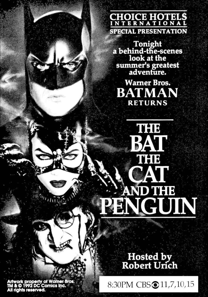 The Bat, the Cat, and the Penguin