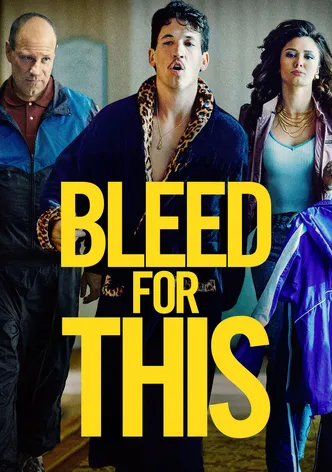 Bleed for This poster