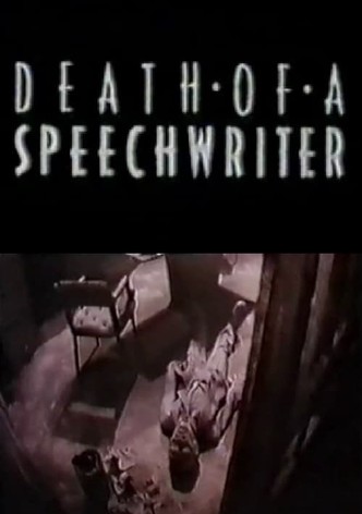 Death of a Speechwriter