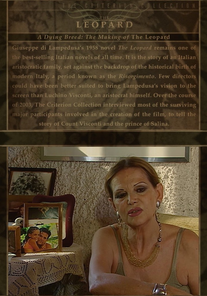 A Dying Breed: The Making of 'The Leopard'