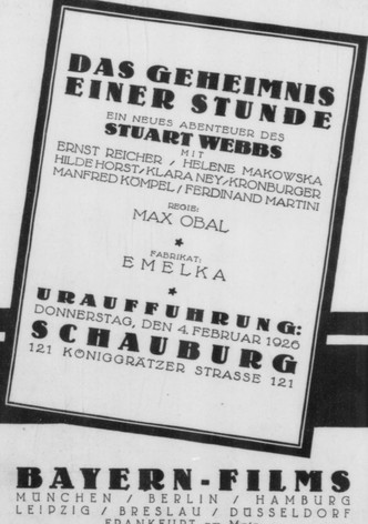 Das Geheimnis einer Stunde
