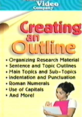 Creating An Outline