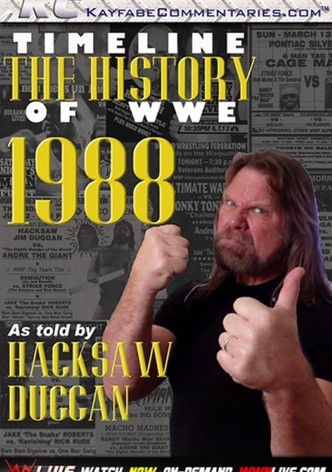 Timeline: The History of WWE – 1988 – As Told By Hacksaw Duggan