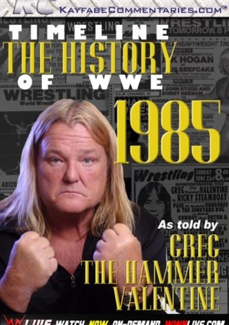 Timeline: The History of WWE – 1985 – As Told By Greg Valentine